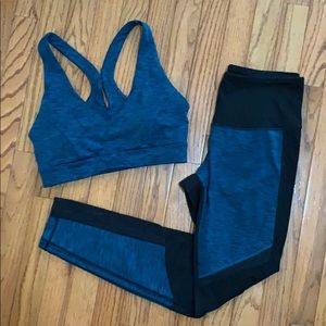 Leggings and sports bra set